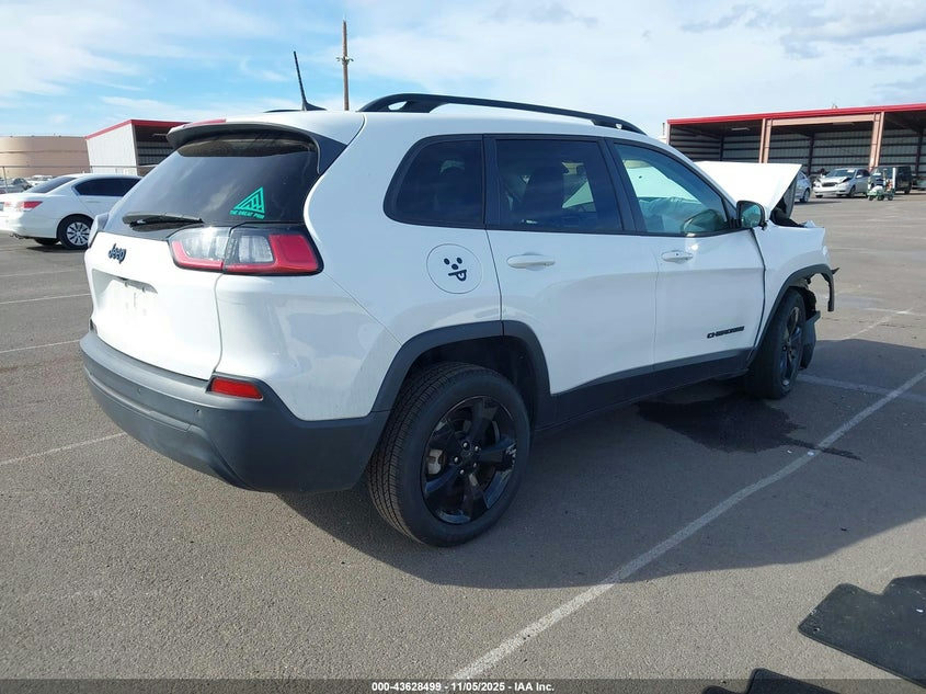 2020 JEEP CHEROKEE VIN 1C4PJLLB8LD650220 nuotrauka 4