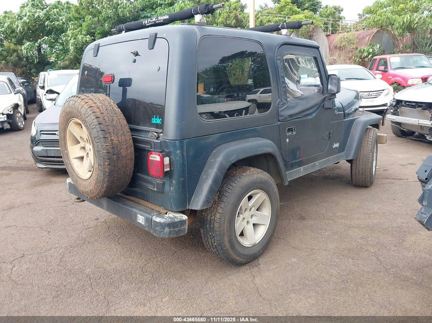 2005 JEEP WRANGLER VIN 1J4FA69S65P379593 nuotrauka 4