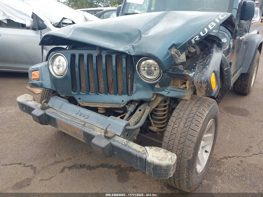 2005 JEEP WRANGLER VIN 1J4FA69S65P379593 nuotrauka 6