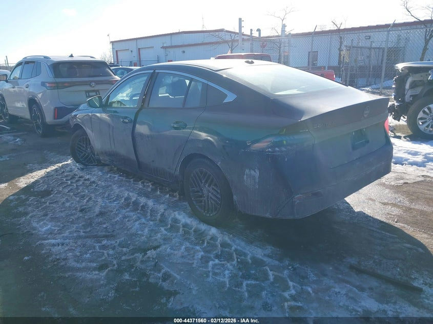 2026 NISSAN SENTRA VIN 3N1AB9CV4TY209975 nuotrauka 3