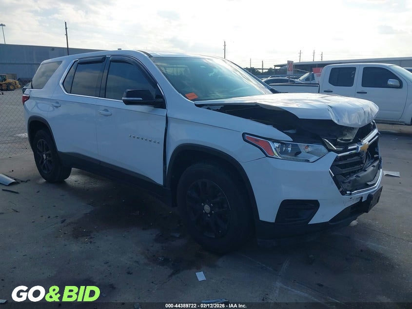 2019 CHEVROLET TRAVERSE VIN 1GNERFKWXKJ241326 nuotrauka 1