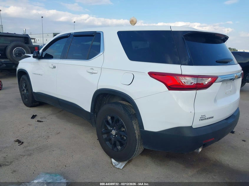 2019 CHEVROLET TRAVERSE VIN 1GNERFKWXKJ241326 nuotrauka 3