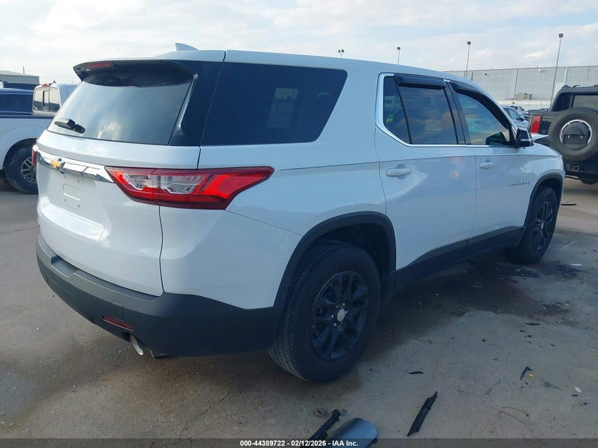 2019 CHEVROLET TRAVERSE VIN 1GNERFKWXKJ241326 nuotrauka 4