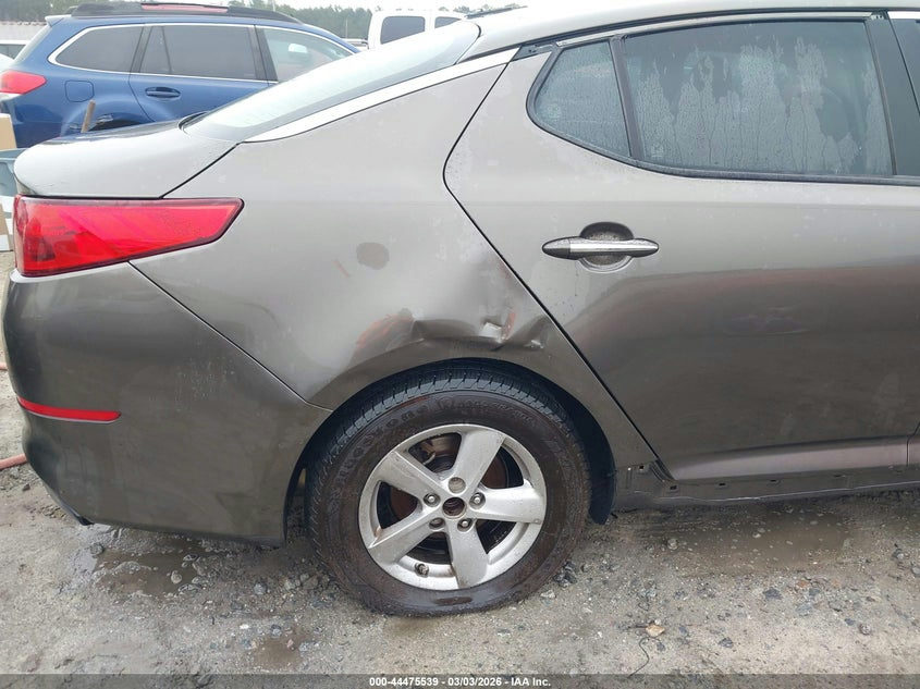 2015 Kia Optima VIN 5XXGM4A72FG405595 nuotrauka 6