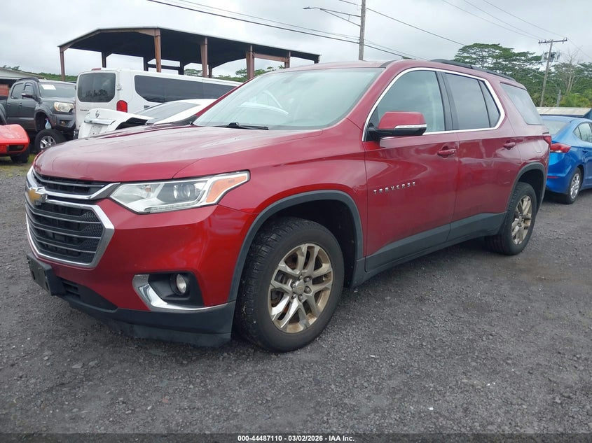 2019 CHEVROLET TRAVERSE VIN 1GNERGKW2KJ110638 nuotrauka 2