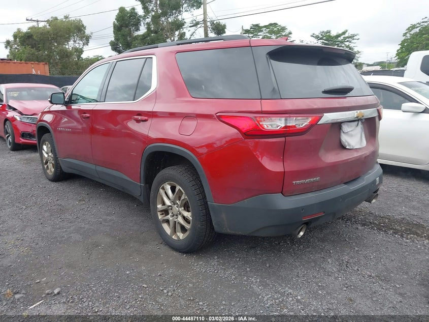 2019 CHEVROLET TRAVERSE VIN 1GNERGKW2KJ110638 nuotrauka 3