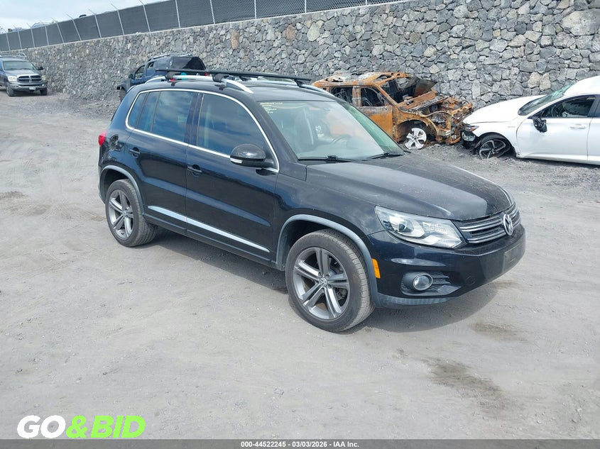 2017 VOLKSWAGEN TIGUAN VIN WVGTV7AX2HW505559 nuotrauka 1