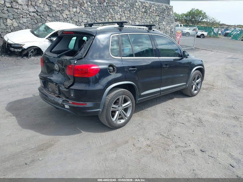 2017 VOLKSWAGEN TIGUAN VIN WVGTV7AX2HW505559 nuotrauka 4