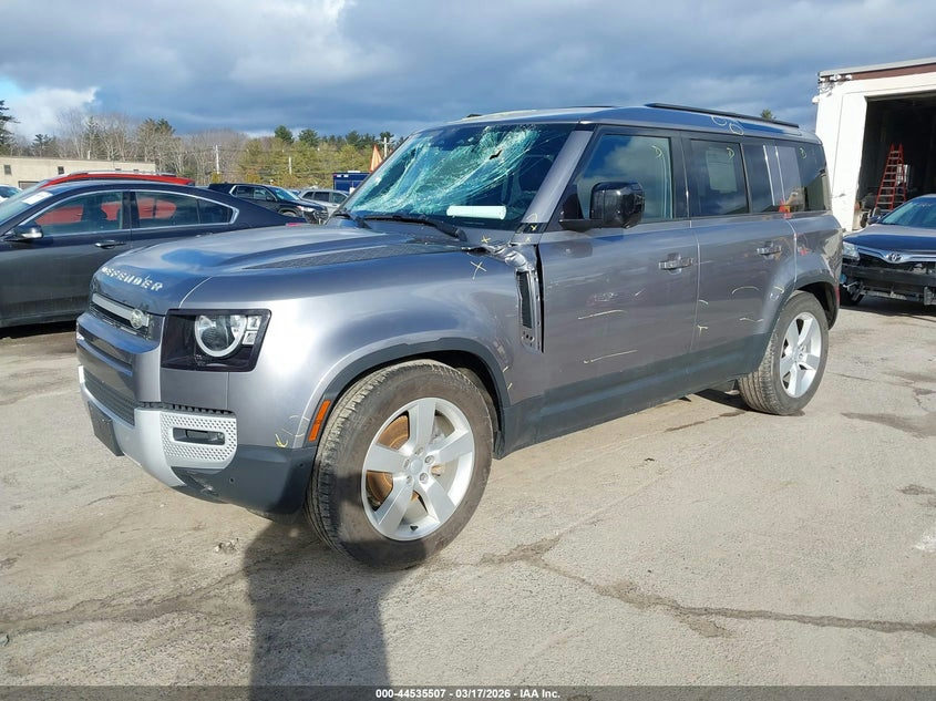 2023 Land Rover Defender VIN SALEJEEX7P2225450 nuotrauka 2