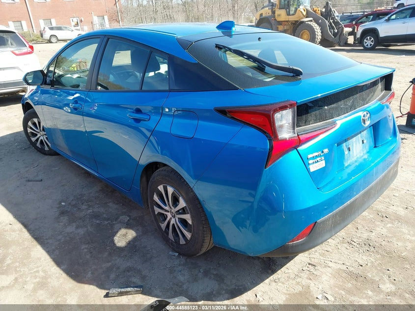 2020 Toyota Prius VIN JTDL9RFU4L3022054 nuotrauka 3