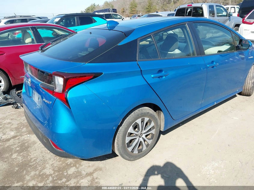 2020 Toyota Prius VIN JTDL9RFU4L3022054 nuotrauka 4