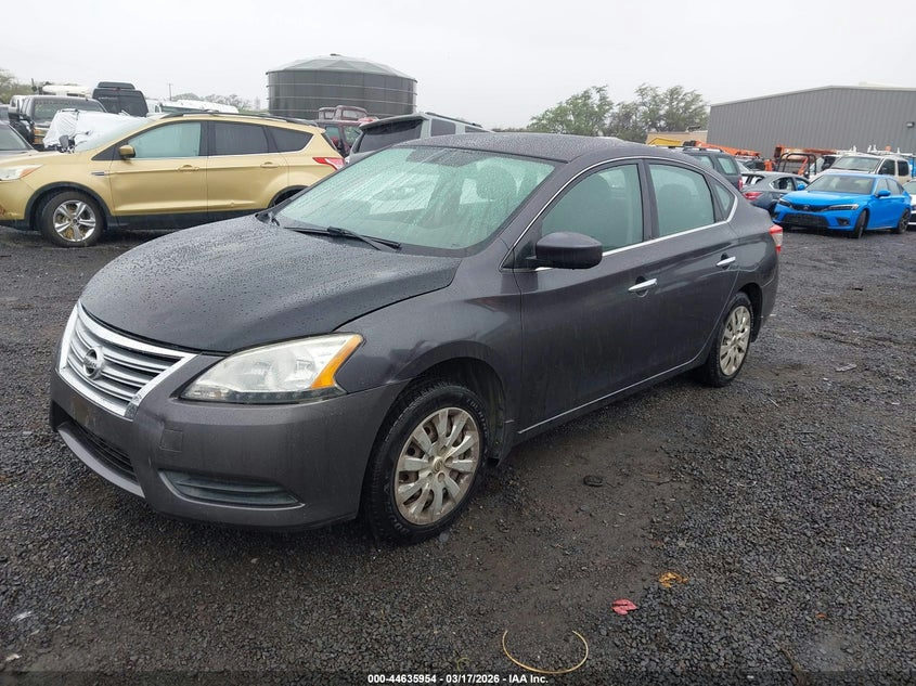 2014 NISSAN SENTRA VIN 3N1AB7AP6EL609397 nuotrauka 2