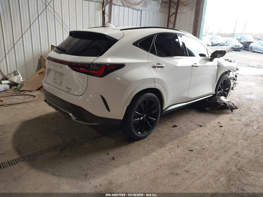 2024 LEXUS NX VIN 2T2KGCEZ7RC036599 nuotrauka 4