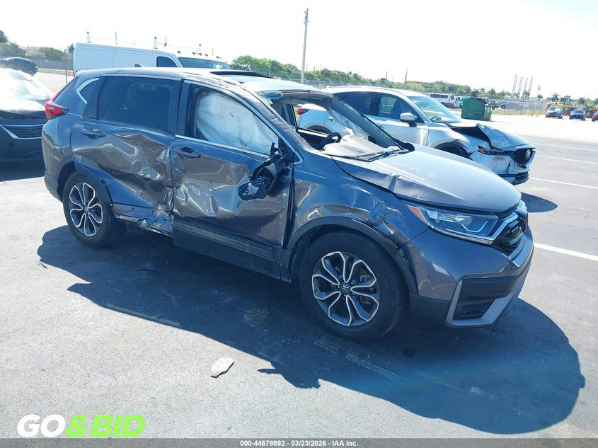 2021 HONDA CR-V VIN 2HKRW1H54MH416976 nuotrauka 1