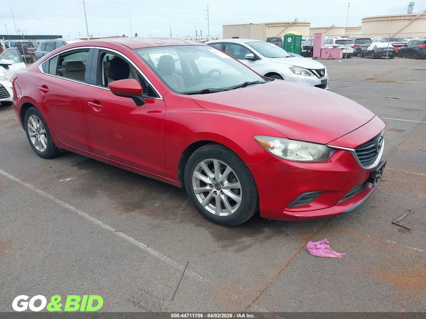 2016 MAZDA 6 VIN JM1GJ1U51G1461428 nuotrauka 1