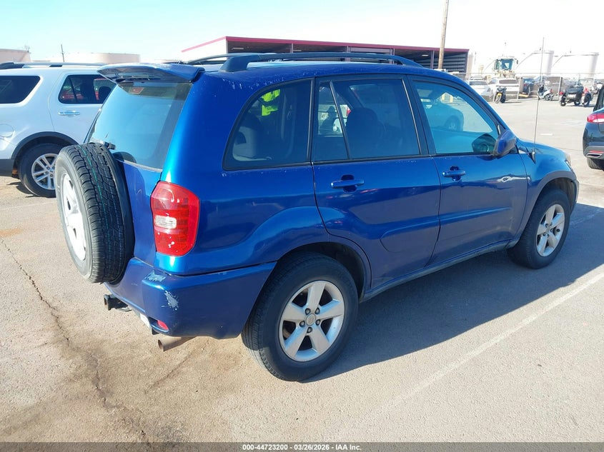 2004 TOYOTA RAV 4 VIN JTEGD20V040043541 nuotrauka 4
