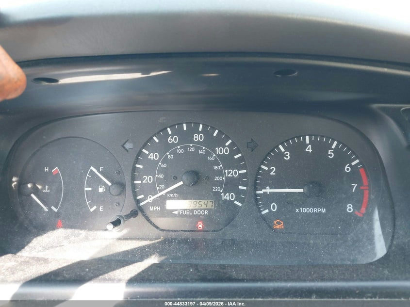 2001 TOYOTA CAMRY VIN 4T1BG22K11U103691 nuotrauka 7
