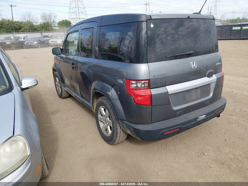 2010 HONDA ELEMENT VIN 5J6YH2H75AL004516 nuotrauka 3