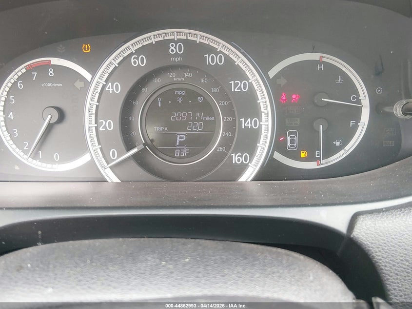 2013 HONDA ACCORD VIN 1HGCR2F81DA050015 nuotrauka 7