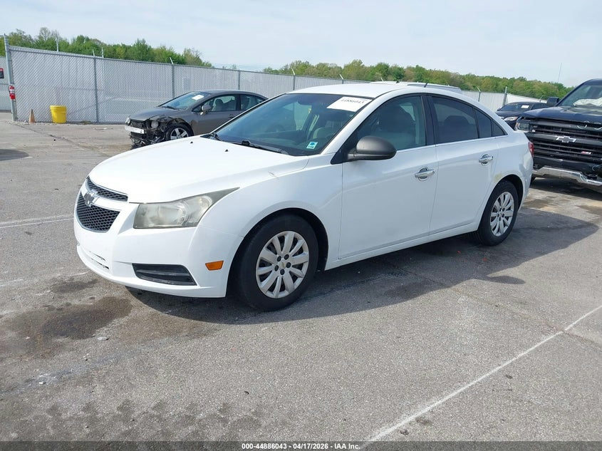2011 CHEVROLET CRUZE VIN 1G1PC5SH6B7113640 nuotrauka 2