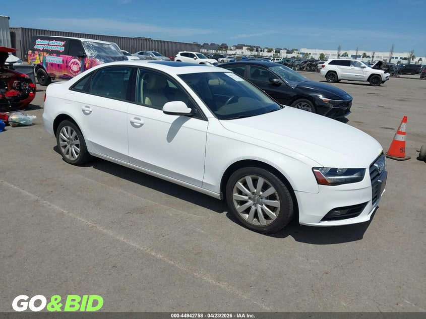 2014 Audi A4 VIN WAUAFAFL6EN024322 nuotrauka 1