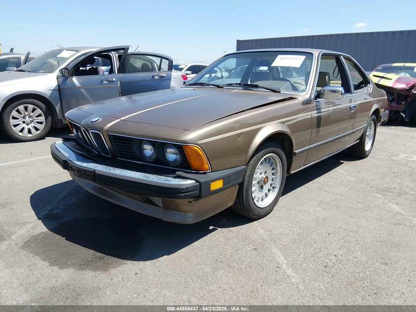 1985 BMW 6ER VIN WBAEC8403F0610597 nuotrauka 2