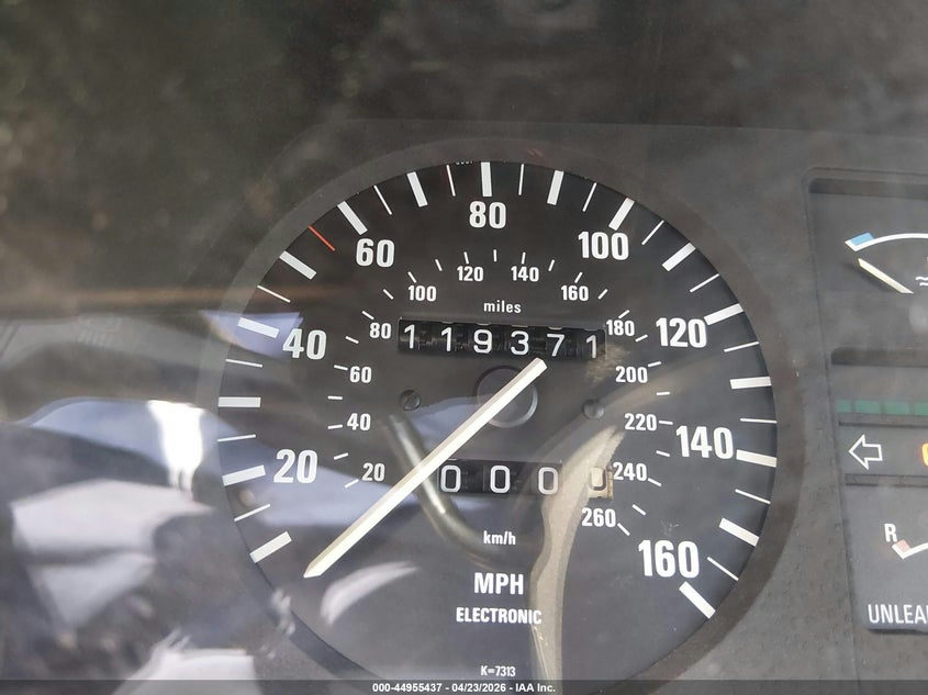 1985 BMW 6ER VIN WBAEC8403F0610597 nuotrauka 7